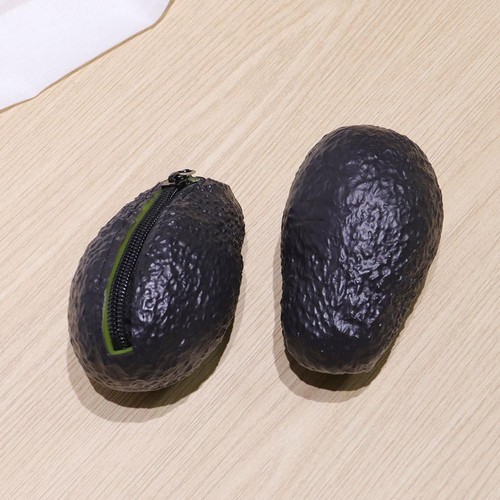 Avocado Coin Purse Pouch | Realistic Looking Avocado | Funny Novelty Gift. - Picture 5 of 13