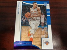 2018-19 Rookies & Stars Kevin Knox #'ed 46/49 PURPLE Rookie Card-KNICKS