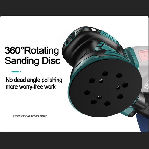 Brushless Cordless 125MM Random Orbital Sander Polisher Battery For Makita 18V - Picture 11 of 18
