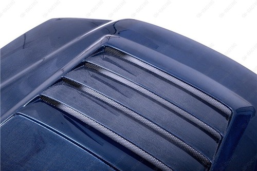 Blue Carbon R34 GTR NSM Style Hood Bonnet Engine Cover for Nissan Skyline 99-02 - Picture 18 of 24