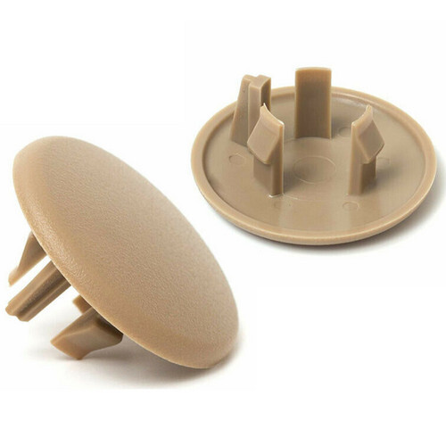 2x For Chevrolet Tahoe Suburban Yukon Escalad Rear Seat Armrest Bolt Cover Beige - Bild 3 von 7