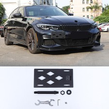 Front Bumper Tow Hook License Plate Mount Bracket Fits BMW 330i M340i G20 20-22