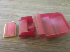 vintage nylint roadster red inner body for parts