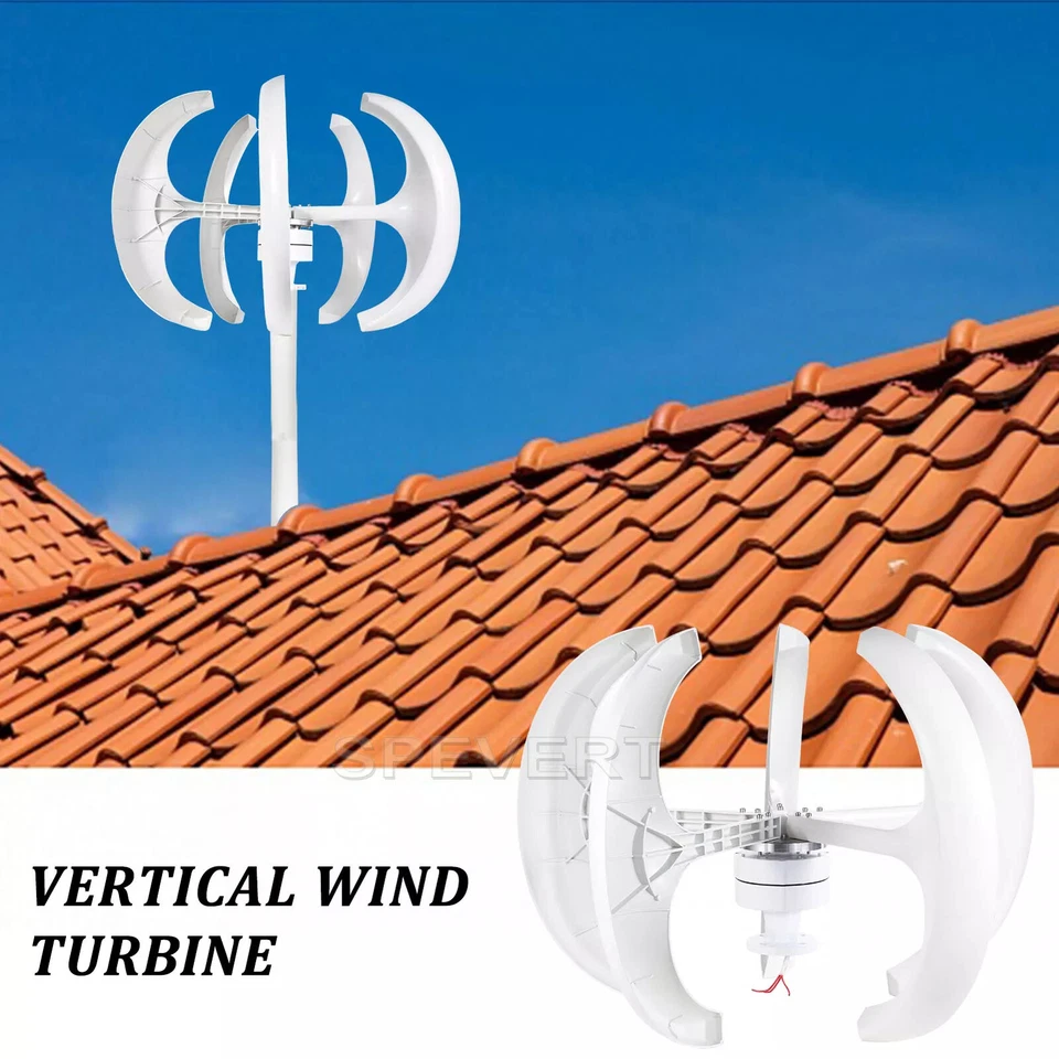 Kleinwindkraftanlage 800 Watt 12-24 Volt Garten Windgenerator Windturbine - Bild 2 von 4