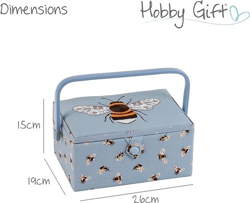 Hobby Geschenk Medium Nähen Basteln Hobby Aufbewahrungsbox - Bild 12 von 51