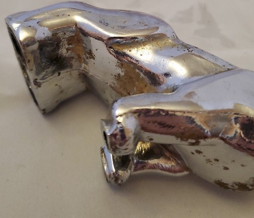 Cappuccio Bulldog Vintage Camion Ornamento Argento Senza Marchio - Foto 13 di 16