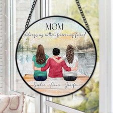 Personalized Mom Suncatcher Gift from Daughter, Mother's Day Window Decor
