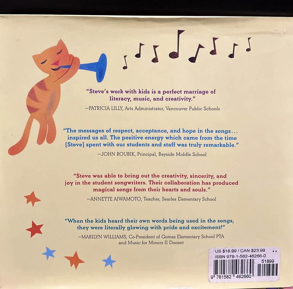 Sing My Song: A Kid's Guide to Songwriting by Steven Seskin (Hardcover, 2008) - Image 4 of 4