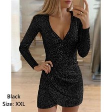 Clubwear Ball Gown Party Evening Dresses Sequin Mini Dress Bodycon Party Dress