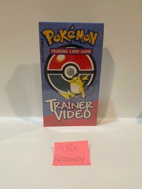 貴重!未開封 ポケモンカード PoKeMoN trainer video usa Pokemon trading card game TRAINER VIDEO VHS | eBay