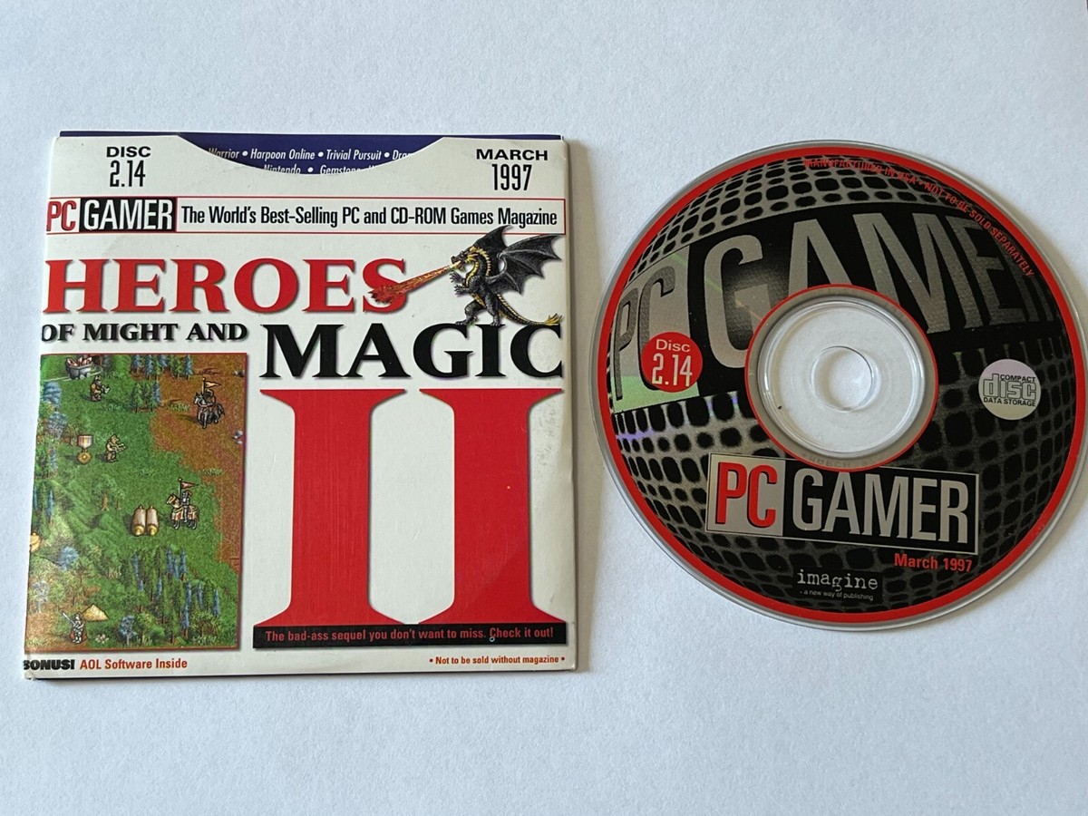 Vintage PC Gamer Demo 1997 Disk 2.14 Heroes of Might & Magic II
