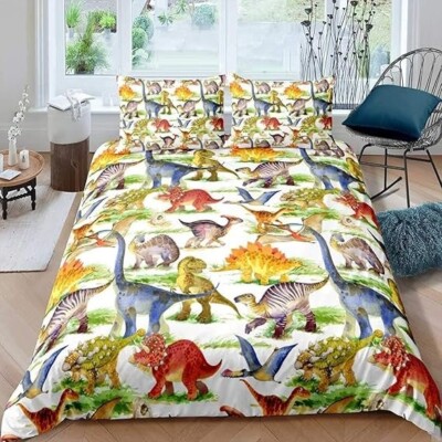 Dinosaurier Bettwäsche Einzelbett
