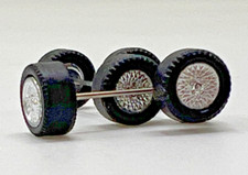 Herpa 1:87 Chromfelgen für Tuning/ / Upgrade von 1:87 PKW,, 8 Achsen für 4 PKWś 