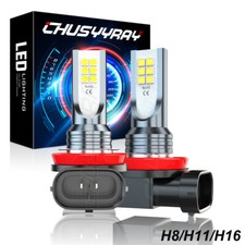 Pair H11/H8 Super White 6000K Fog Light Bulbs For Honda CRV 2007-2014 CR-V
