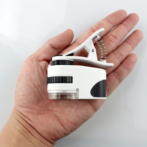 Lupe Mit LED-Licht Arbeit Handy-Mikroskop-Clip Mobile Bildschirmlupe - 第 3/10 張圖片