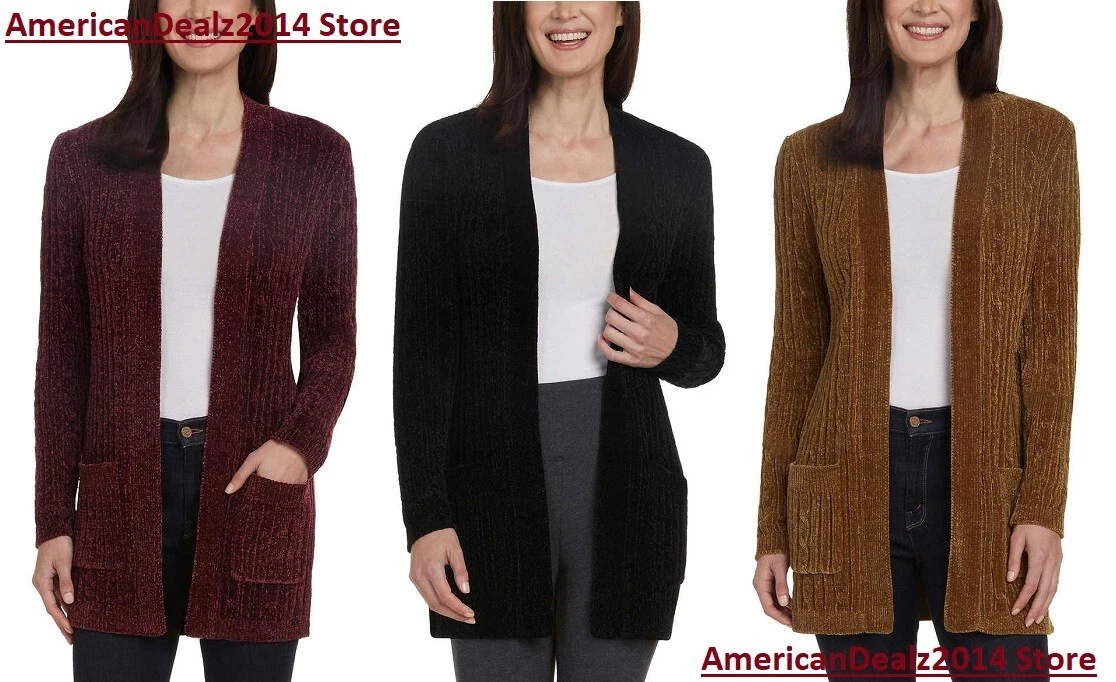 Womens long top cardigans ebay