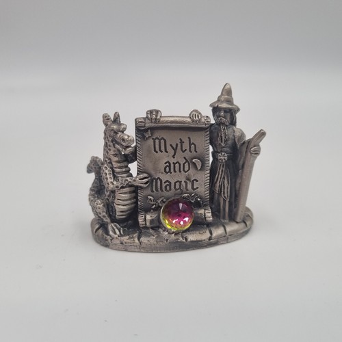 VINTAGE 1990s MYTH AND MAGIC by The Tudor Mint BOXED FIGURES Mythical Creatures - Picture 16 of 33