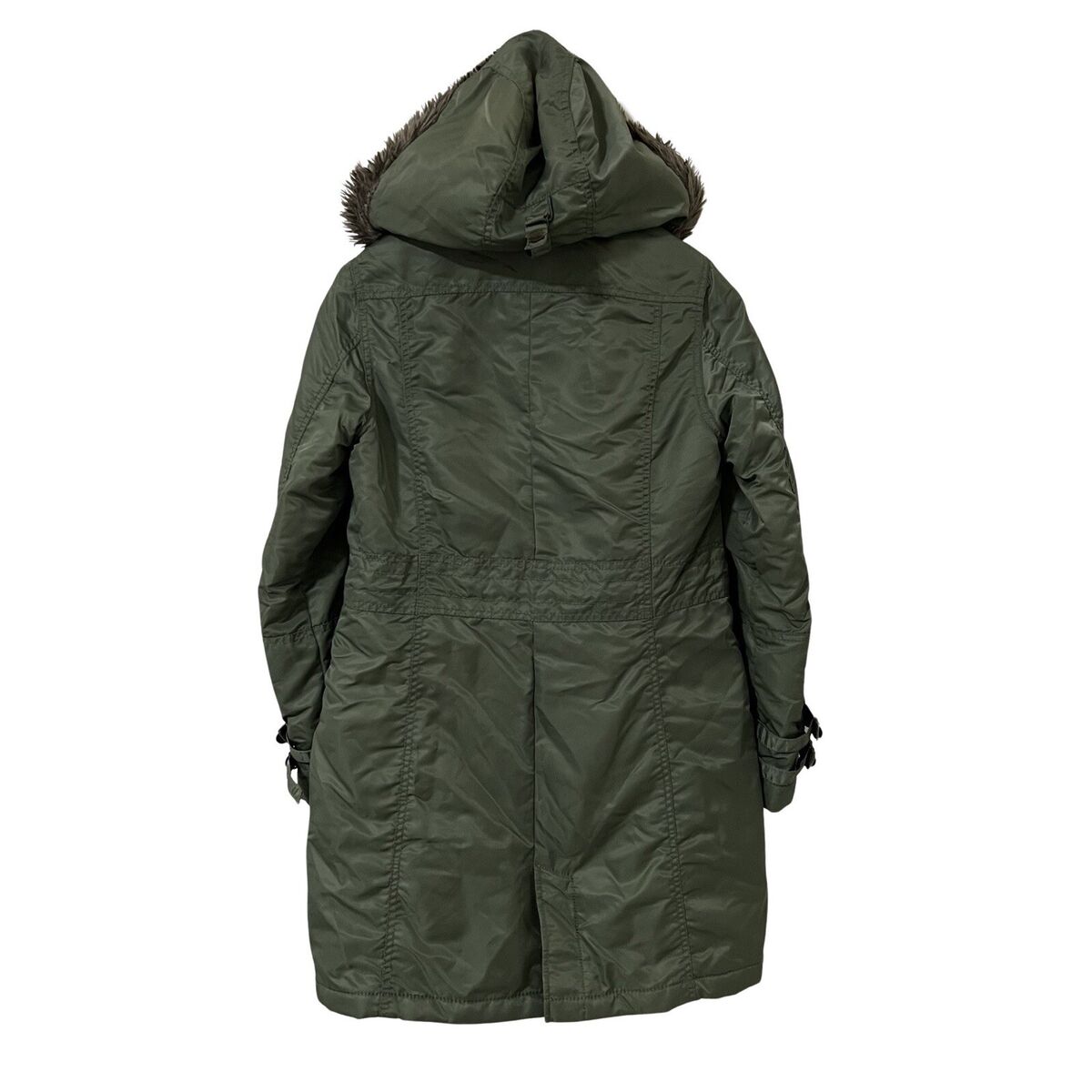 I. Spiewak & Sons Women's Size Small Green Long Puffer I. Spiewak & Sons Women's Size Small Green Long Puffer