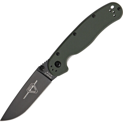Ontario Rat II Folder OD Green Taschenmesser mit AUS 8 Stahl Klinge
