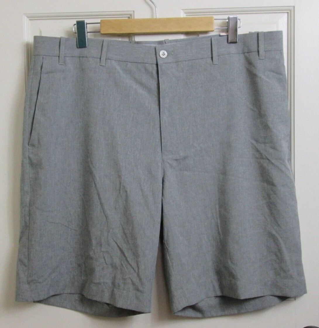 NWT Jack Nicklaus Griffin Gray Golf Shorts Men Size 40 Staydri Stretch 101-28547