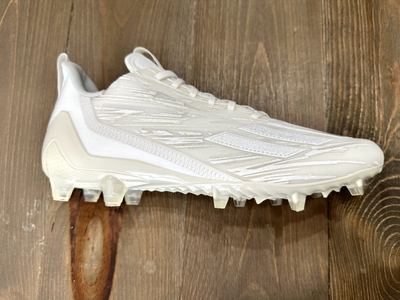 $120 Adidas ADIZERO 12.0 Football Cleats Triple White GX5413 