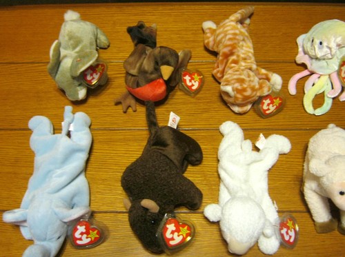 Beanie Babies Ty Lot ( 17 Different) W/Bonus Russ and Sesame Street circa 1995 - Picture 6 of 11