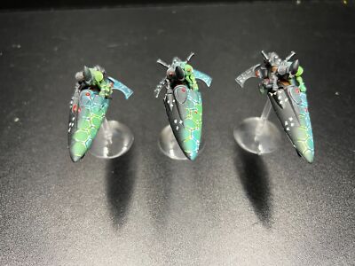 Warhammer 40k Aeldari Eldar Winder Riders 3 man Painted set #5 | eBay