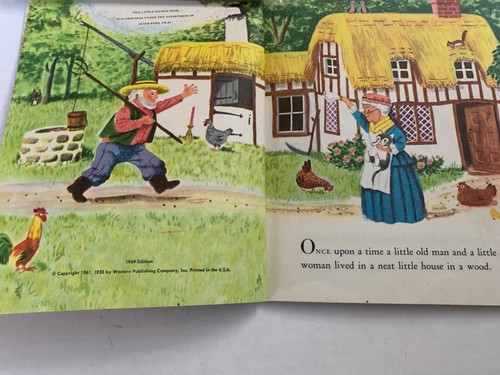 Vintage A Little Golden Book The Gingerbread Man F Edition Richard Scarry 1969 - Picture 7 of 9