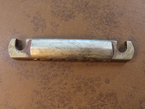 AGED Tailpiece Lightweight Aluminum Nickel fit 1959 Gibson Historic Les Paul 335 - Picture 3 of 6