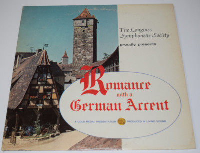 Romance with a German Accent - Longines Symphonette Society (Single LP) SYS5268