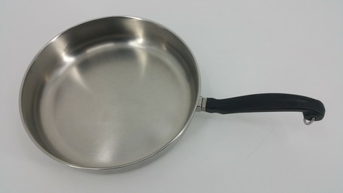 Vintage Farberware 10" Skillet Frying Pan Aluminum Clad Stainless Steel NY USA - Picture 2 of 12