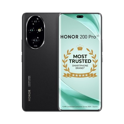 HONOR 200 Pro 5G Factory Unlocked Dual SIM-AI-Powered MagicOS 8.0-Curved Display