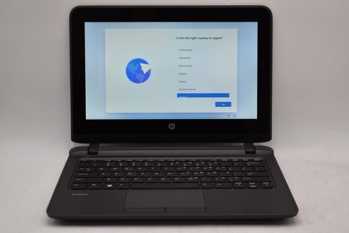 11.6" HP ProBook 11 G2 Laptop i3-6100U @ 2.30GHz 4GB RAM 128GB SSD WIN11 *READ*