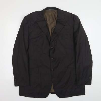 Greenwoods Anzugjacke Herren Grau Wollmischung Größe 44