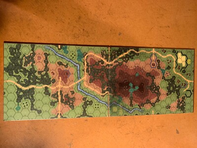 Squad Leader/ASL Kartenbrett Nr. 50 Avalon Hill D