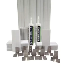 ProVantage Installation Kit 8"x8"x3" Thick Silicone System Glass 20 Block Kit