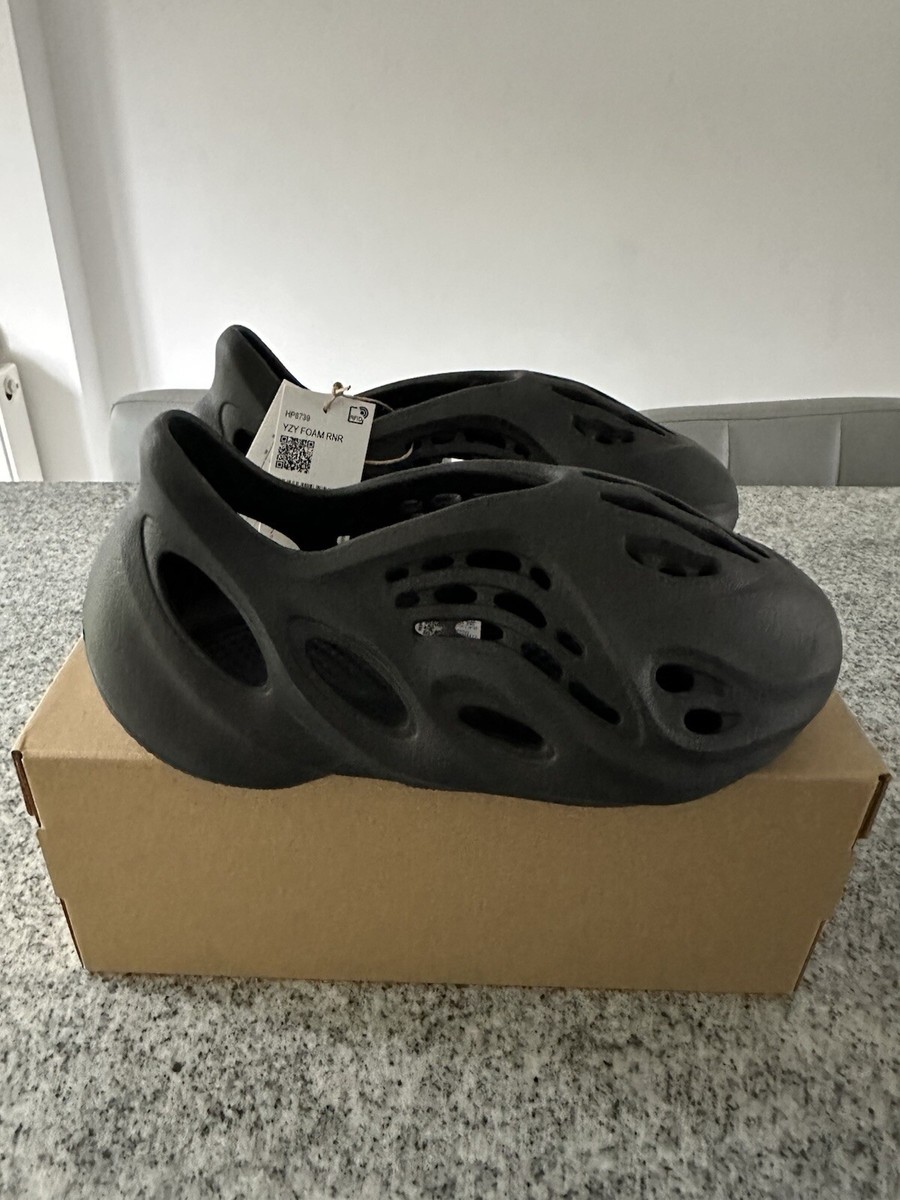 Adidas Yeezy Foam Runner RNR Onyx - UK Size 7 - BRAND NEW | eBay UK