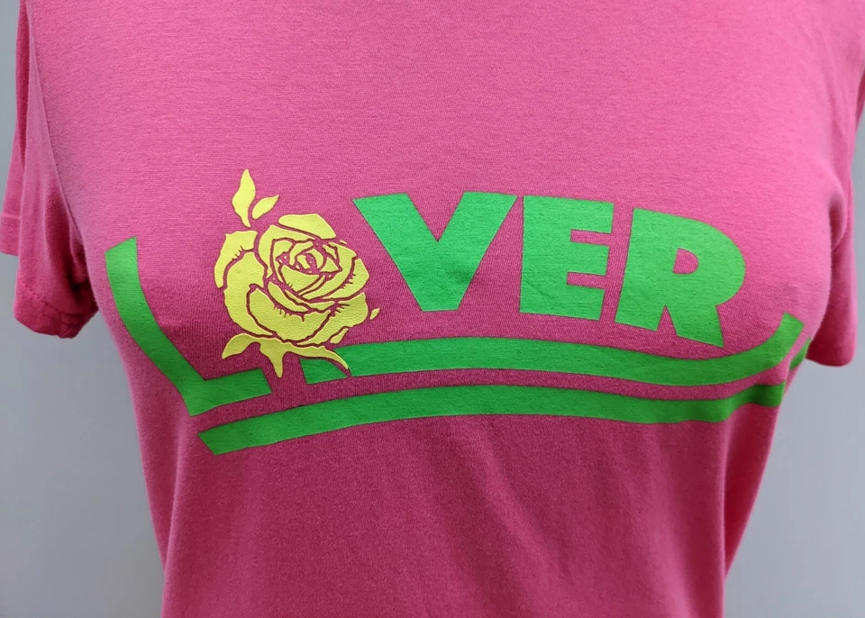 Diesel T-shirt Pink 12 Medium Cotton Lover - Image 2 of 4