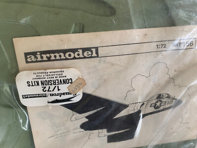 Vintage Airmodel Conversion Vacuformed Airplane Kit #156 W.Germany 1/72