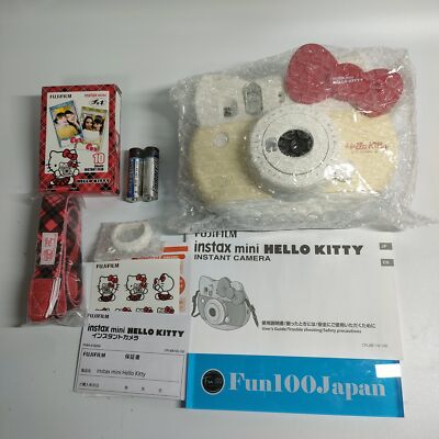 FUJIFILM Hello Kitty instax mini instant camera cheki red rare