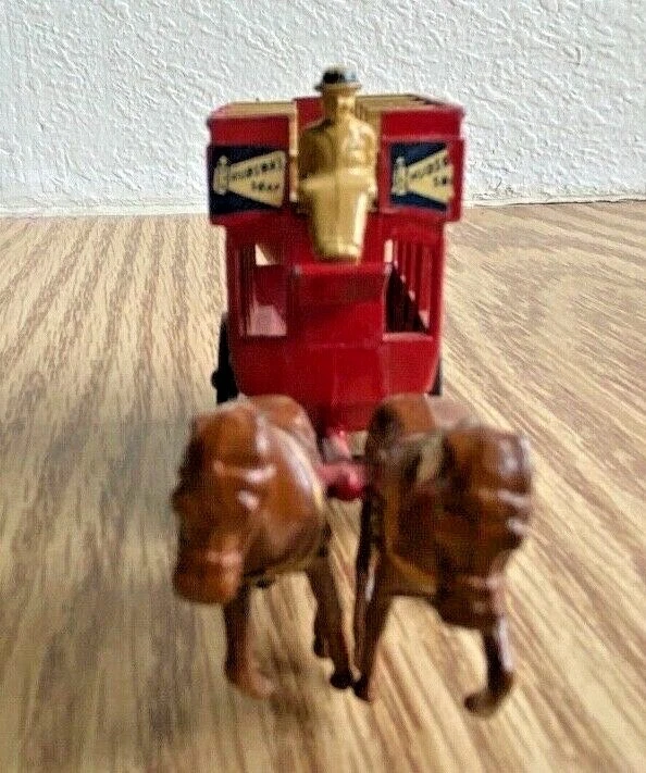 MATCHBOX LIPTON'S TEA HORSE DRAWN DOUBLE DECKER BUS MB #12 - Image 4 of 4