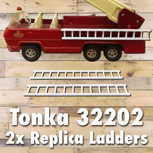 Tonka 32202 Aerial/Ladder Fire Truck Replica Ladders - 2 PACK