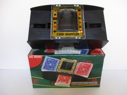 MESCOLATORE CARTE MISCHIACARTE AUTOMATICO DAL NEGRO - Bild 2 von 4