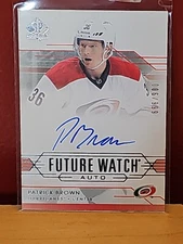 2014-15 SP Authentic Future Watch /999 Patrick Brown #264 Rookie Auto RC