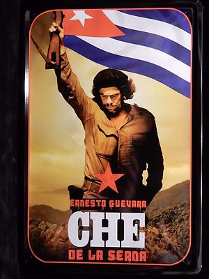 Blechschild Che Ernesto Guevara Cuba   Metallschild   20 x30