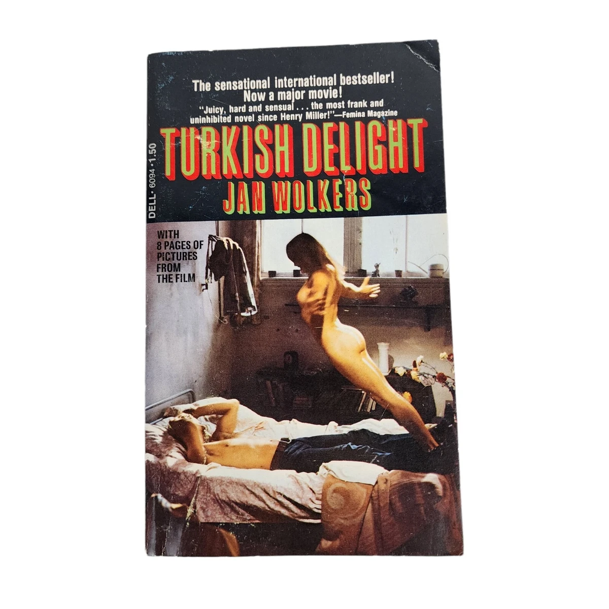 Turkish Delight Paperback Book Vintage Erotica Drama Novel Jan Wolkers 1974  | eBay