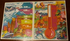 Two Creative playthings Board Puzzles Measurnent Height & Temperature Education