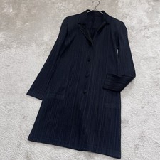 PLEATS PLEASE ISSEY MIYAKE Long Jacket Coat B...