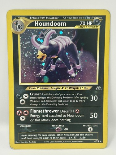 Houndoom 4/75 Neo Discovery Holo