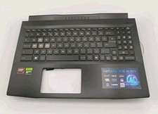 MSI Katana A15 AI B8V Palmrest Top Cover UK Keyboard Black 957-158N311E-053